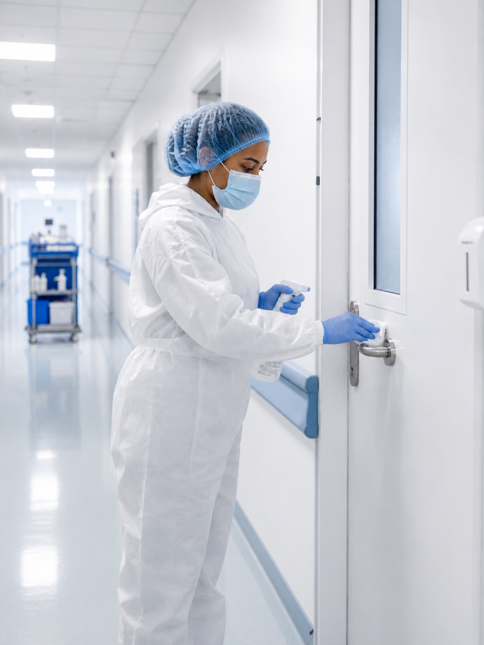 Nettoyage en industries pharmaceutiques