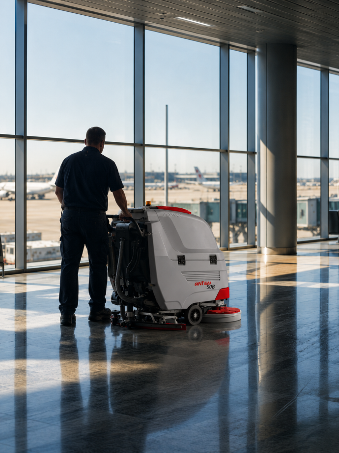 Nettoyage du secteur du transport